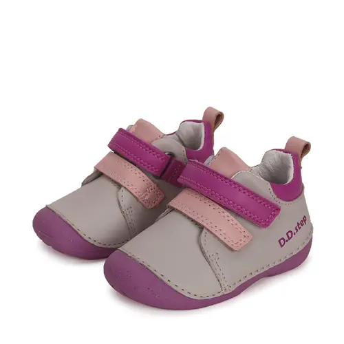Pantofi din piele naturala, D.D.Step, gri- S015-41509D-24-D.D. Step