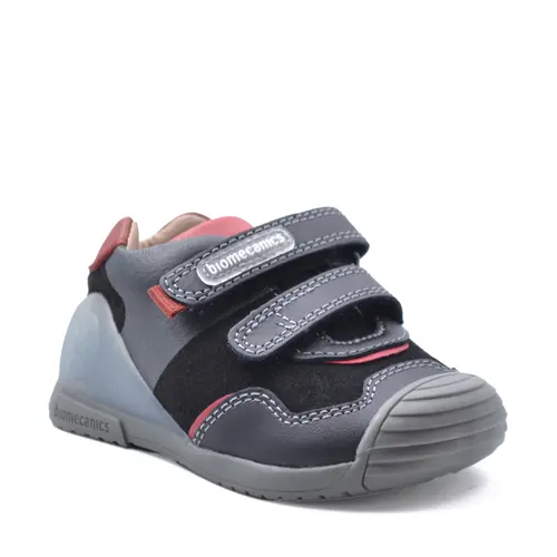 Pantofi baieti, piele naturala, Biogateo Urban Casual, negru, Biomecanics- 241121-A054-24-Biomecanics