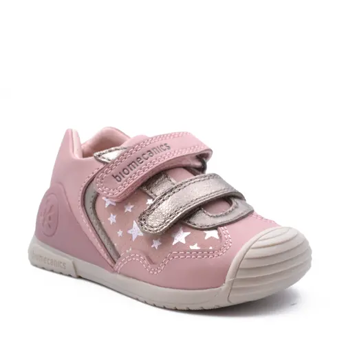 Pantofi copii, piele naturala, Biogateo Urban Casual, roz, Biomecanics- 241103-B159-24-Biomecanics
