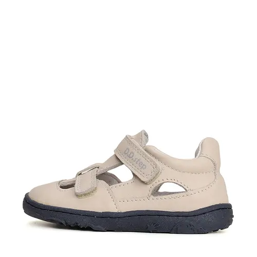Sandale Copii, barefoot, piele naturala, crem, D.D.Step- G077-41892A-25-D.D. Step