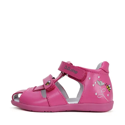 Sandale fete, piele naturala, albina, roz, D.D.Step- G075-41324B-23-D.D. Step