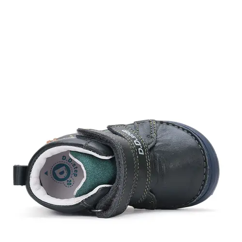 Ghete copii, piele naturala, verde inchis, cerb, D.D.Step- S071-42933-25-D.D. Step Ghete copii, piele naturala, verde inchis, cerb, D.D.Step- S071-42933-25-D.D. Step