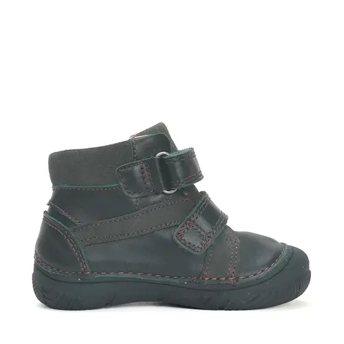 Ghete copii, piele naturala, verde inchis, D.D.Step - S082-42515-25-