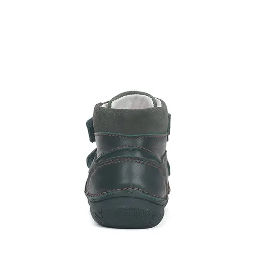 Ghete copii, piele naturala, verde inchis, D.D.Step - S082-42515-25-
