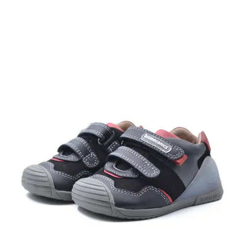 Pantofi baieti, piele naturala, Biogateo Urban Casual, negru, Biomecanics- 241121-A054-24-Biomecanics