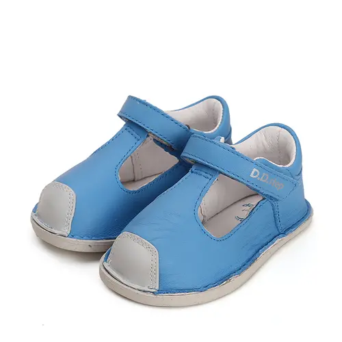 Pantofi barefoot copii, piele naturala, talpa din cauciuc, albastru, D.D.Step- H085-41850-26-D.D. Step Pantofi barefoot copii, piele naturala, talpa din cauciuc, albastru, D.D.Step- H085-41850-26-D.D. Step