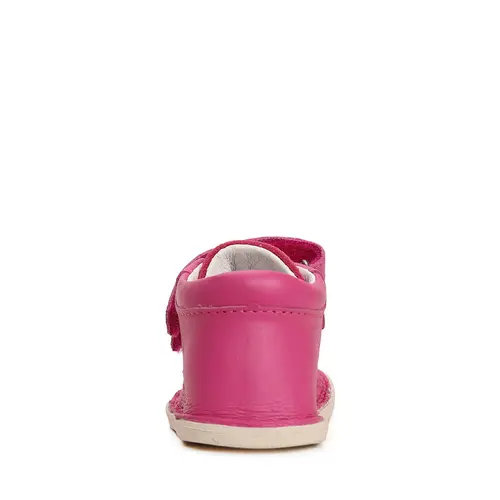 Pantofi barefoot copii, piele naturala, talpa din cauciuc, fuchsia, D.D.Step- S085-41744C-26-D.D. Step