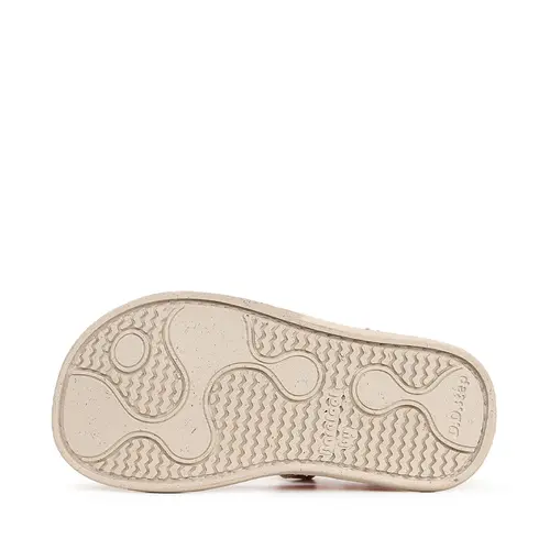 Pantofi barefoot copii, piele naturala, talpa din cauciuc, galben, D.D.Step- S085-41744-26-D.D. Step