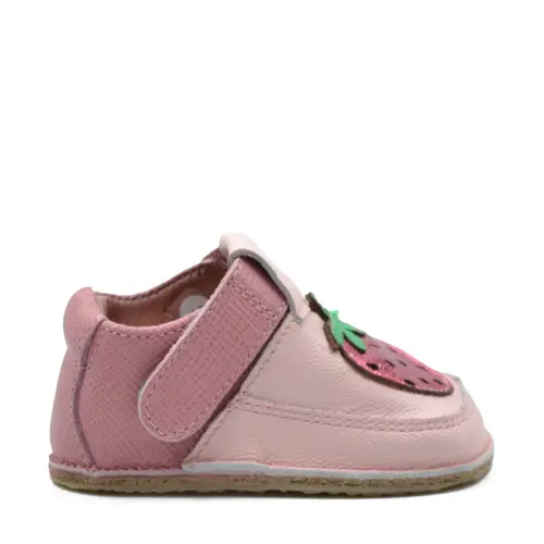 Pantofi barefoot copii, piele naturala, talpa flexibila, roz prafuit, Capsuna- RO-16-17-22-By Pebebe Pantofi barefoot copii, piele naturala, talpa flexibila, roz prafuit, Capsuna- RO-16-17-22-By Pebebe