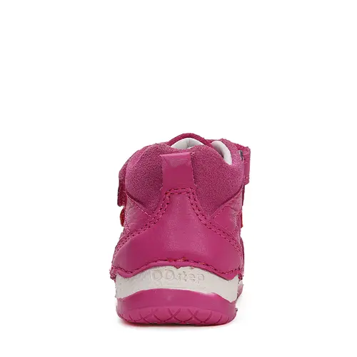Pantofi copii, piele naturala, roz inchis, D.D.Step- S038-42241C-24-