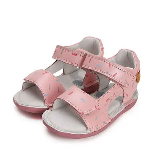Sandale barefoot copii, piele naturala, roz, D.D.Step- G080-41185CM-31-D.D. Step
