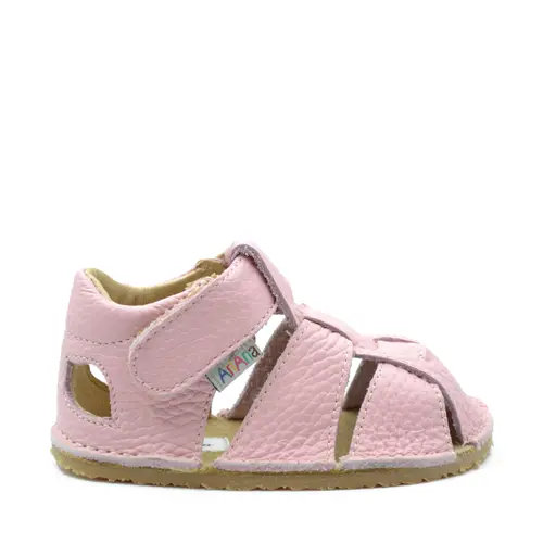 Sandale barefoot, piele naturala, talpa flexibila, roz, Carla- ARI-101-1-17-Ariana Baby Shoes Sandale barefoot, piele naturala, talpa flexibila, roz, Carla- ARI-101-1-17-Ariana Baby Shoes