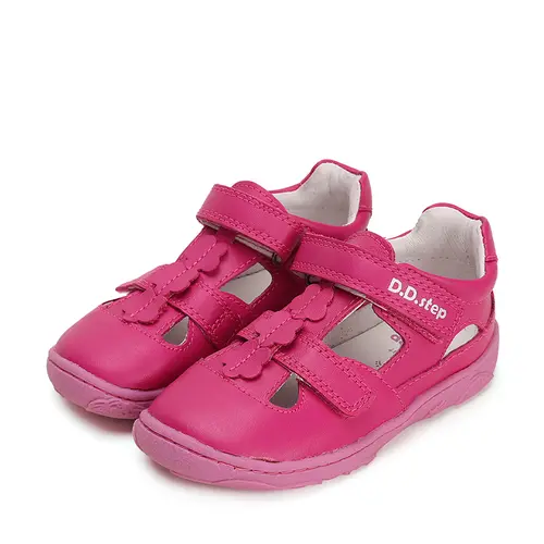 Sandale Copii, barefoot, piele naturala, fuchsia, D.D.Step- G077-41892B-25-D.D. Step Sandale Copii, barefoot, piele naturala, fuchsia, D.D.Step- G077-41892B-25-D.D. Step