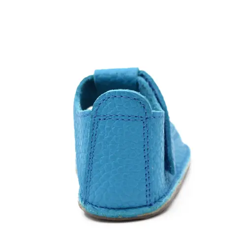 Sandale copii cu scai și talpă flexibilă de cauciuc, albastru- RO-13-1-23-By Pebebe