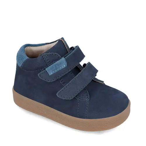 Ghete copii, piele naturala, Peke, bleumarin, Garvalin- 241315-A089-24-Garvalin