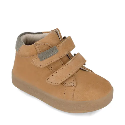 Ghete copii, piele naturala, Peke, camel, Garvalin- 241315-B781-24-Garvalin