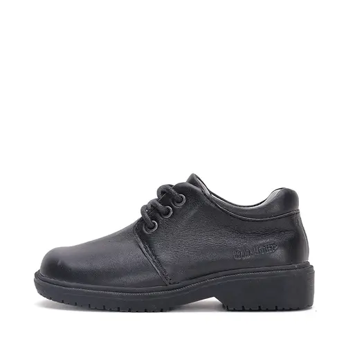 Pantofi baieti, piele naturala, negru, siret, D.D.Step Colectia Back to School- S105-42443M-31-D.D. Step