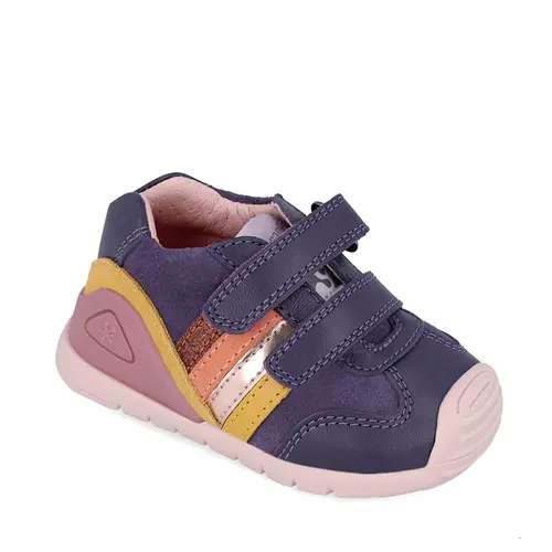 Pantofi copii, piele naturala, Biogateo Urban, roz, Biomecanics- 241110-D783-24-Biomecanics