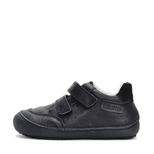 Pantofi copii, piele naturala, barefoot, talpa flexibila, negru, D.D.Step Colectia Back to School- S063-42369M-30-D.D. Step