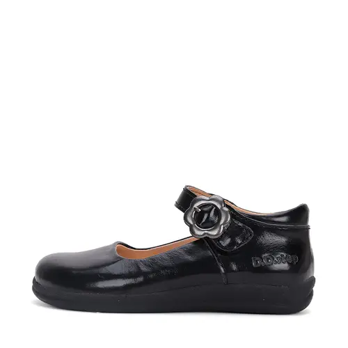 Pantofi fete, piele naturala, negru lucios, D.D.Step Colectia Back to School- H072-42587M-31-D.D. Step