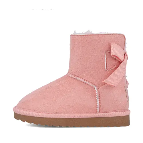 Cizme copii,material textil, blanita sintetica, Cloud, roz, Garvalin- 241550-B032-27-Garvalin