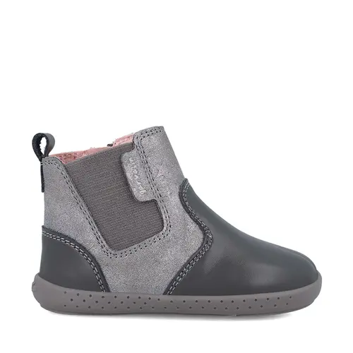 Cizme copii, piele naturala, Soft & Fun, stelute, gri, Garvalin- 241304-A083-23-Garvalin Cizme copii, piele naturala, Soft & Fun, stelute, gri, Garvalin- 241304-A083-23-Garvalin