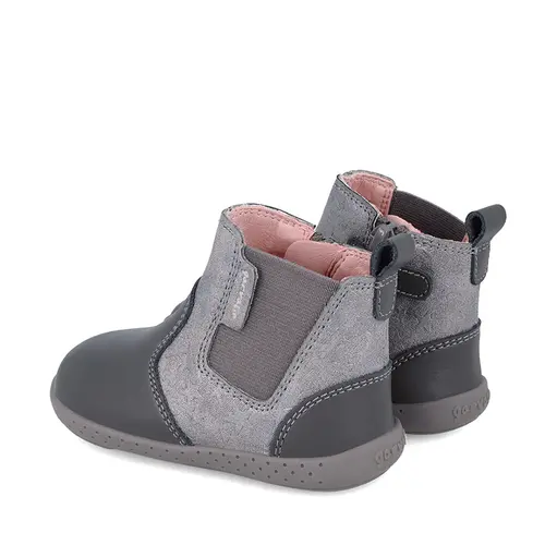 Cizme copii, piele naturala, Soft & Fun, stelute, gri, Garvalin- 241304-A083-23-Garvalin Cizme copii, piele naturala, Soft & Fun, stelute, gri, Garvalin- 241304-A083-23-Garvalin