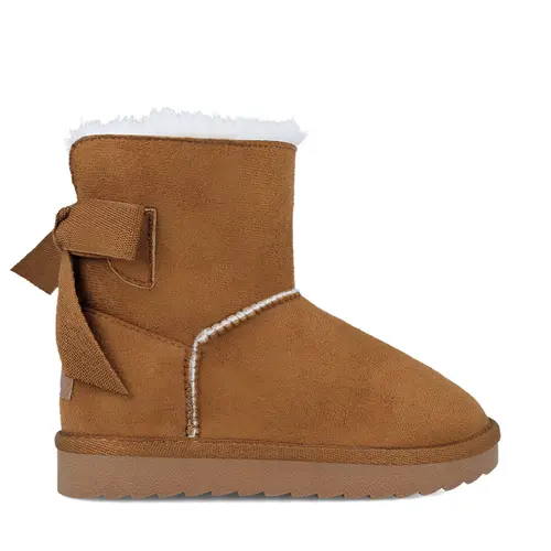 Cizme copii,material textil, blanita sintetica, Cloud, maro, Garvalin- 241550-A127-27-Garvalin