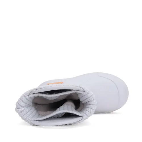 Cizme de cauciuc pentru copii, interior din material textil detasabil, gri deschis, D.D.Step - I106-42645-32/33-