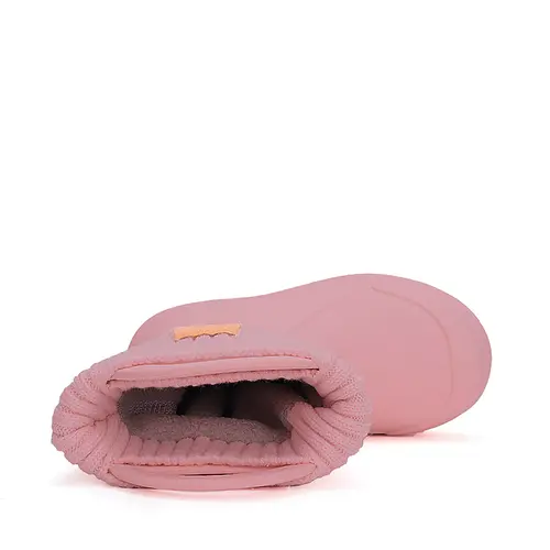 Cizme de cauciuc pentru copii, interior din material textil detasabil, violet, D.D.Step - I106-42308-32/33-D.D. Step