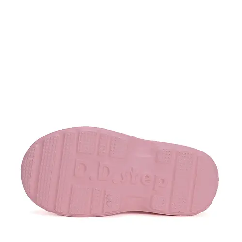 Cizme de cauciuc pentru copii, interior din material textil detasabil, violet, D.D.Step - I106-42308-32/33-D.D. Step