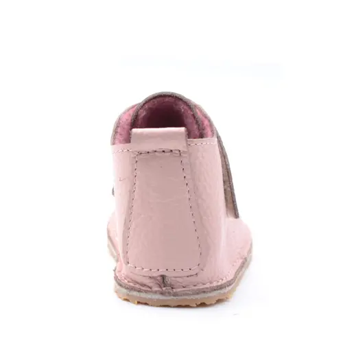 Ghete Barefoot, primii pasi, captuseala textila, talpa felxibila, roz pudra - RO-112-13-24-