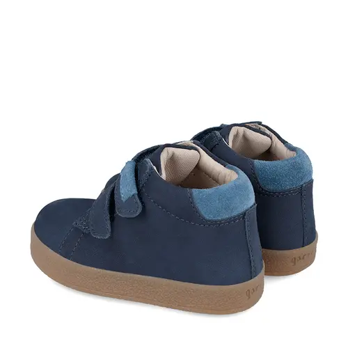 Ghete copii, piele naturala, Peke, bleumarin, Garvalin - 241315-A089-24-