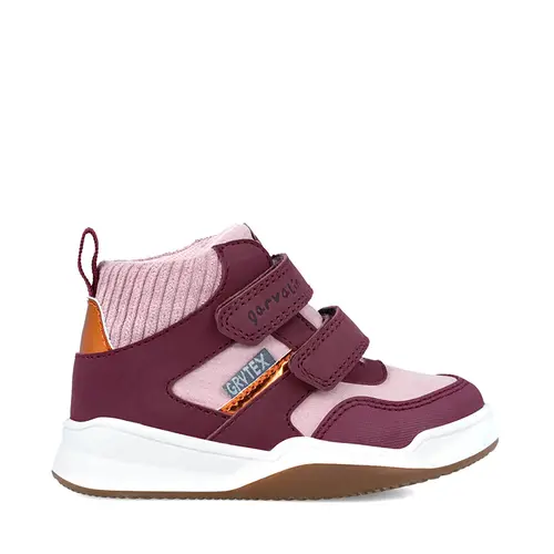 Ghete copii,  rezistente la apa, inchidere velcro, Baby Rock, burgundi, Garvalin- 241330-C116-27-Garvalin Ghete copii,  rezistente la apa, inchidere velcro, Baby Rock, burgundi, Garvalin- 241330-C116-27-Garvalin