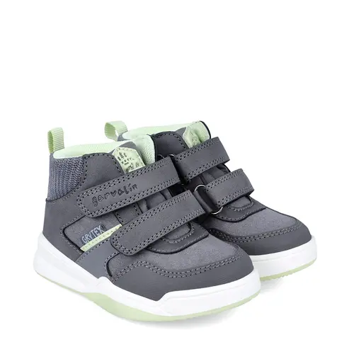 Ghete copii, rezistente la apa, inchidere velcro, Baby Rock, gri, Garvalin - 241330-B156-27-