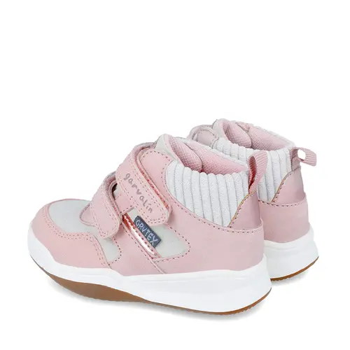 Ghete copii, rezistente la apa, inchidere velcro, Baby Rock, roz, Garvalin - 241330-D032-27-