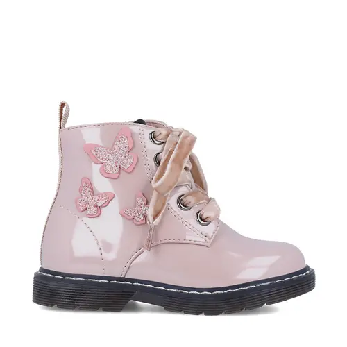 Ghete fete, inchidere siret si fermoar, Mini Matilde, roz, fluturas, Garvalin- 241340-C032-27-Garvalin Ghete fete, inchidere siret si fermoar, Mini Matilde, roz, fluturas, Garvalin- 241340-C032-27-Garvalin