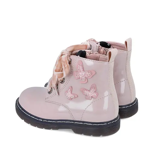 Ghete fete, inchidere siret si fermoar, Mini Matilde, roz, fluturas, Garvalin- 241340-C032-27-Garvalin Ghete fete, inchidere siret si fermoar, Mini Matilde, roz, fluturas, Garvalin- 241340-C032-27-Garvalin