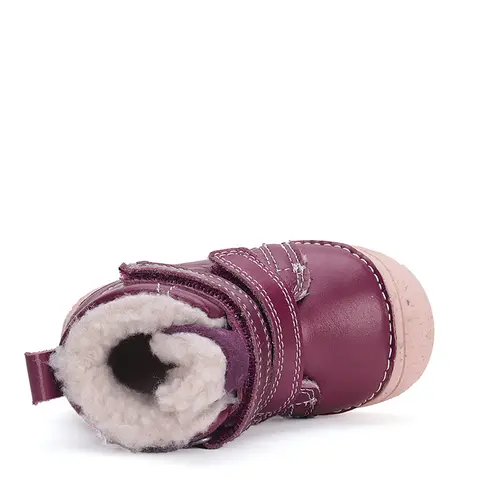 Ghete fete, piele naturala, captusite, violet, D.D.Step - W082-42385C-25-