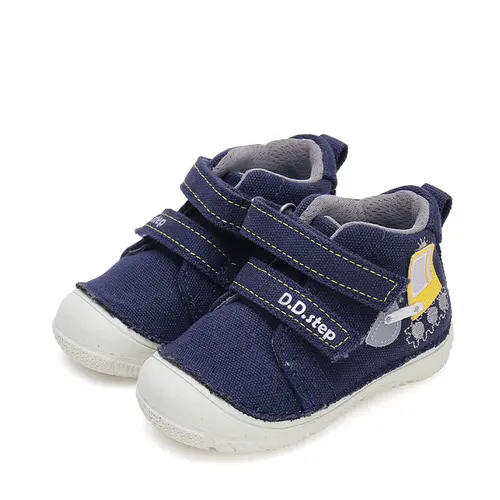 Pantofi baieti, material textil, bleumarin, excavator, D.D.Step- C082-42149A-25-D.D. Step