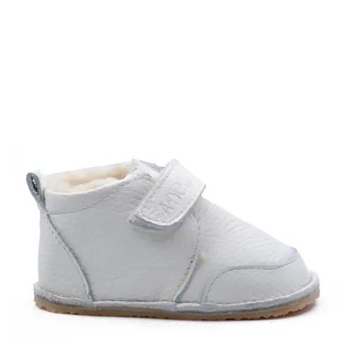 Ghete barefoot pentru copii, primii pasi, piele naturala, captuseala din blana, talpa flexibila, ivoar, Smiley- RO-600-2-24- Ghete barefoot pentru copii, primii pasi, piele naturala, captuseala din blana, talpa flexibila, ivoar, Smiley- RO-600-2-24-