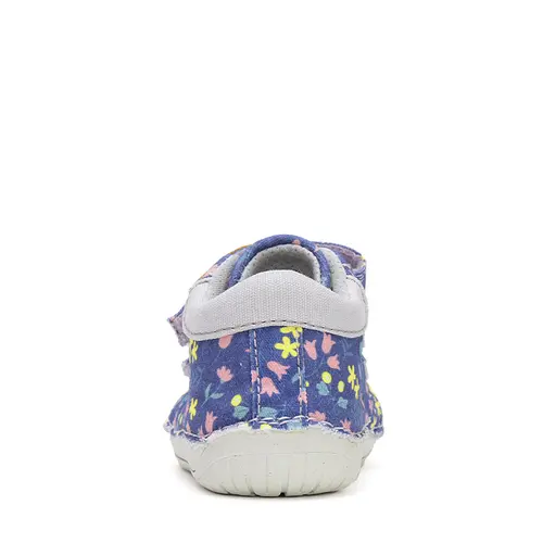 Pantofi copii, material textil, albastru, flori, D.D.Step- C070-42861B-25-D.D. Step