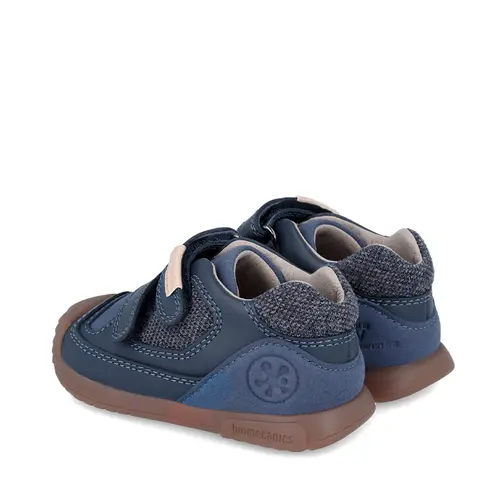 Pantofi copii, piele naturala, Biogateo Urban, albastru, Biomecanics- 241127-A183-24-Biomecanics