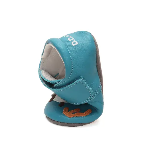 Pantofi primii pasi, interior, piele naturala, albastru, nevastuica, D.D.Step- K1596-42304-22/23-D.D. Step