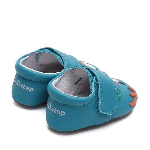 Pantofi primii pasi, interior, piele naturala, albastru, nevastuica, D.D.Step- K1596-42304-22/23-D.D. Step