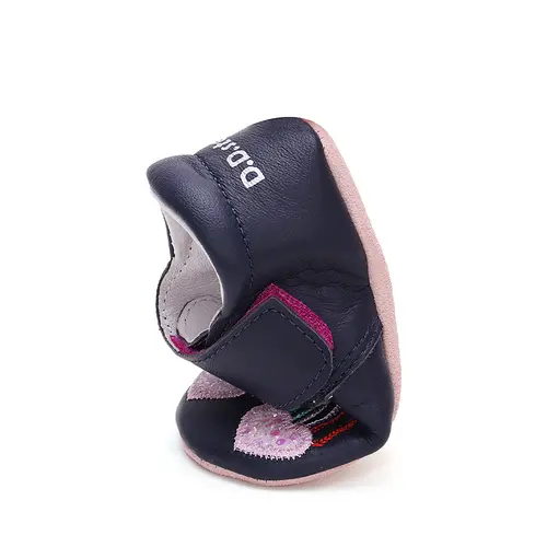 Pantofi primii pasi, interior, piele naturala, bleumarin, curcubeu, D.D.Step- K1596-42770-22/23-D.D. Step Pantofi primii pasi, interior, piele naturala, bleumarin, curcubeu, D.D.Step- K1596-42770-22/23-D.D. Step