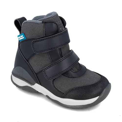 Ghete baieti, piele ecologica si material impermeabil, Bioevolution Xtrem, negru, Biomecanics- 241257-A054-29-Biomecanics