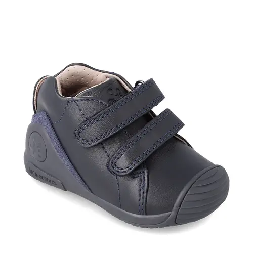 Pantofi copii, piele naturala, Biogateo Casual, bleumarin, Biomecanics- 231120-C-24-Biomecanics