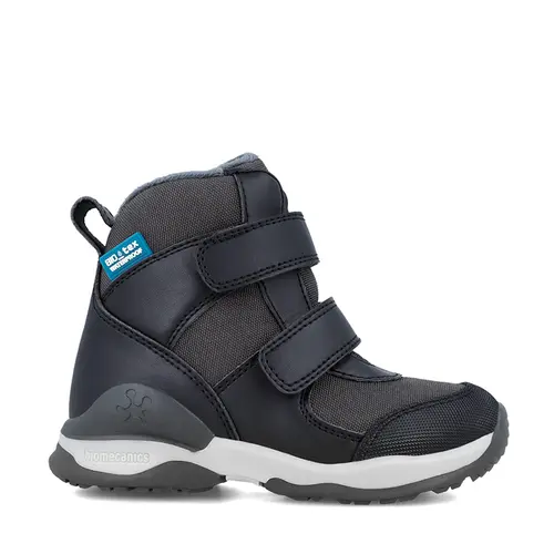 Ghete baieti, piele ecologica si material impermeabil, Bioevolution Xtrem, negru, Biomecanics - 241257-A054-29-