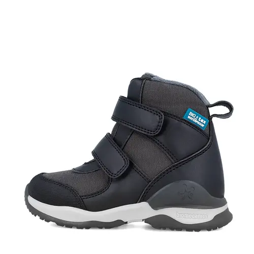 Ghete baieti, piele ecologica si material impermeabil, Bioevolution Xtrem, negru, Biomecanics - 241257-A054-29-